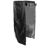 WATIIFUFU Housse pour Réfrigérateur, Protège-réfrigérateur Vertical, Tissu Oxford Noir, Imperméable, Anti-poussière et Anti-uv, pour Mini Congélateur et Refroidisseur de Boissons,