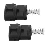 WATIIFUFU Lot de 2 Clips de Verrouillage en Métal pour Réparation de Poignée Télescopique Valise Grosse Taille, Accessoires de Rechange Résistants la Corrosion, Outils Universels