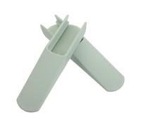WATIIFUFU Lot de 2 Coussins Amovibles Antidérapants en Plastique Vert pour Chaise Haute Bébé, Protection de Sol et Extension de Pieds Adaptés aux Crèches et Garderies