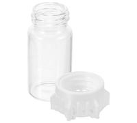 WATIIFUFU Mangeoire à Eau pour Fourmilière 20 ML Blanche, Distributeur Automatique pour Fourmis, Abreuvoir en Plastique et Verre, Gobelet Stable et Réutilisable pour Nourrissage Sécurisé