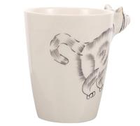 WATIIFUFU Mug en Céramique 3d à Motif Animal Peint Main, Tasse Originale Anse Sculptée, Décoration Unique pour Boire de L'eau ou Café Plusieurs styles