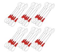 WATIIFUFU outil de tirage de câble chaussette de guidage de câble pour conduits 30 pièces, tire-câble manuel, acier plastique, haute résistance, pour DIY et professionnels en milieu