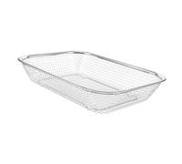 WATIIFUFU Panier à Couverts en Acier Inoxydable pour Lave-vaisselle Panier Rangement Métallique Maille Fine Compatible Égouttoir Ustensiles la Cuisine pour Organisation Vaisselle