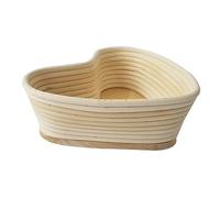 WATIIFUFU Panier Naturel Couvercle Fermentation de Cœur Vigne en Techniques Accessoire de Banneton et Cuisson Artisanale pour Pâte à Pain
