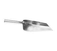 WATIIFUFU Pelle à Glace Réutilisable Multifonctionnelle en Acier Inoxydable Argenté Design Ergonomique Cuisine et Seau à Glace