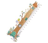 WATIIFUFU Sticker Mural Facile à Coller sans Odeur en Pvc Toise Autocollante Graphique de Croissance Précis pour Garçon et Filles pour Chambres de Bébé et Bibliothèques