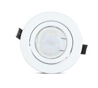 WatioWave 5W GU10 SPOT LIGHT WITH FITTING-WHITE BODY 3000K 3PCS/PACK