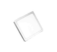 WatioWave B1223552 Downlight LED carré de surface 18 W lumière naturelle, idéal pour un éclairage efficace dans les bureaux ou les maisons, Image