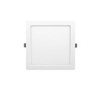 WatioWave Downlight LED carré encastrable/surface 24 W 6000 K blanc - Éclairage efficace pour espaces intérieurs et extérieurs.
