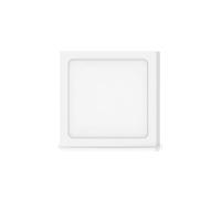 WatioWave Downlight LED E6 carré, lumière blanche 6500 K