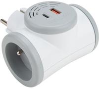 Watt And Co - Multiprise - Bloc Biplite Usb-C + Usb-A