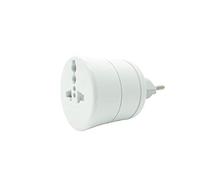 Watt&Co - Adaptateur prise voyage universel tous pays Suisse/Liechtenstein - Blanc