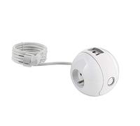 Watt&Co Multiprise USB Wattball Blanc