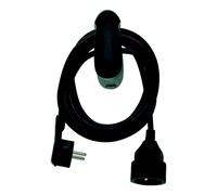 Watt & Co Rallonge éléctrique avec clip - Noir - 3 m