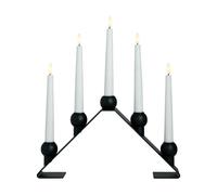 Watt & Veke Bougeoir de l'Avent Luna Black