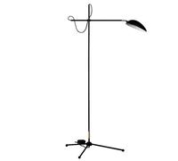 Watt & Veke Lampe sur pied Spoon laiton noir mat
