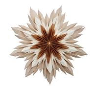 Watt & Veke Etoile de l'avent Marta Ø60 cm Blanc-marron