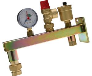 Watts Gefäßanschlussgruppe DN 20 inkl. Manometer+Sicherheitsvtl.+Schnellentl.