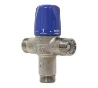 Watts - Mitigeur thermostatique - Mitigeur thermostatique compact MMV-C corps 3/4" (20/27) nickelé Mâle DN 20 -
