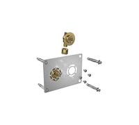 Watts - Raccord à glissement - Sortie de cloison ROBIFIX (EVIER / LAVABO) entraxe 60mm PER Ø16 - raccord à Glissement Mâle 3/8" (12/17)