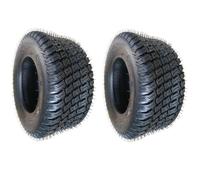 WAVE 2x Pneu pour tracteur à pelouse - 16x6.50-8, 406 x 406 x 165 mm - tubeless, 4PR (4 plis), charge max. de 280 kg