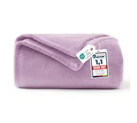 WAVVE Plaid Lilla 150x200 cm - Couverture Polaire Flanelle Microfibre Douce, Jeté de Canapé Chaud & Moelleux, Plaid pour Canapé Lit, Grande Couverture Toutes Saisons
