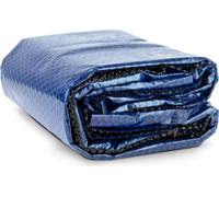 WAYS D'luxe - Couverture solaire pour piscine ø396 cm - Noir/Bleu - Rond - 200 microns