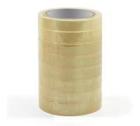 Pack de 8 Rouleaux de Ruban adhésif transparent 19mm x 66m WAYTEX 930925 Brillant, Epaisseur 50 microns TRANSPARENT G