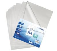 Waytex 931309 Pochette Coin Transparente A4 Lisses 90 microns - Paquet de 50