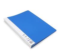 Waytex 931333B Protège Documents A4 80 vues Premium en Polypropylène Opaque Identifiable - 40 Pochettes transparentes - Bleu