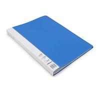 Waytex 931335B Protège Documents A4 120 vues Premium en Polypropylène Opaque Identifiable - 60 Pochettes transparentes - Bleu