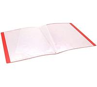 WAYTEX 931412 Protège Documents A4 60 Vues 30 Pochettes Couverture Polypro Rouge