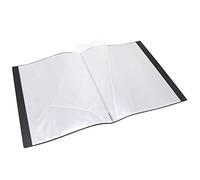 WAYTEX 931420 Protège Documents A4 80 Vues 40 Pochettes Couverture Polypro Noir