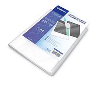 WAYTEX 931442 Protège Documents A4 Personnalisable 60 Vues 30 Pochettes Couverture Polypro Transparent