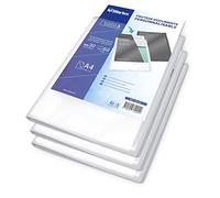 Lot 3 Protèges Documents A4 Personnalisable 60 Vues Couverture Polypro Transpare G