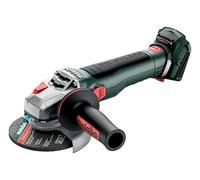 METABO Meuleuse d'angle sans fil WB 18 LT BL 11-125 Quick (613054850) avec frein, écrou de serrage rapide, bloc d'accumulateurs pivotant ; Carton