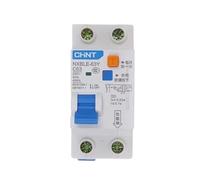 WBBAYDRFR Disjoncteur différentiel électronique 16 A, 63 A, 10 mA, 30, 1P+N, RCCB, RCD, 230 V, Interrupteur de sécurité(25 V,30mA 1P 1N)