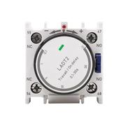 WBBAYDRFR Module de Contact Retard électrique LADT2, LADT0 LADT4 LADR0 LADR2 LADR4 LADS2, Mise sous/Hors Tension, délai d'air(LADT0)
