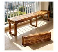 WBBML Bancs De Brasserie Pliants Banc de Chaise sans Dossier | Un Rangement Compact et Pratique Bancs de Pique-nique Repas en Famille, Fêtes, Jardin