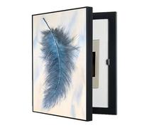 WBBML Peinture Décorative pour Boîte À Compteurs Vertical Cache Compteur Électrique Mural Amovible Peinture Murale pour Coffret de Distribution Caché Démontable(D,40x50cm)