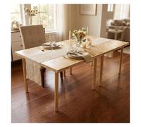 WBBML Table Rectangulaire D'extérieur en Bois Table Pliante pour Camping | Facile Monter et Démonter Table Pique Nique Dîners Sur la Terrasse, Camping Campagne, Dans Jardin(90x30x15.75in/228x76x40cm)