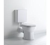 WC à poser à fond creux Duravit D-Code 2108092000 Blanc brillant, HygieneGlaze, sortie horizontale