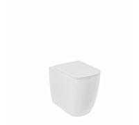 WC à poser Kludi RESA S à chasse d'eau en spirale 27WCB0343 55 cm, vidage universel, blanc brillant
