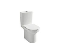 WC à poser sans bride sortie horizontale Elite avec abattant frein de chute