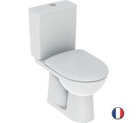 WC au sol GEBERIT Renova, sortie verticale + abattant
