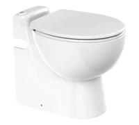 WC broyeur Sanicompact Pro double-chasse économique avec lave-mains SFA C11LV
