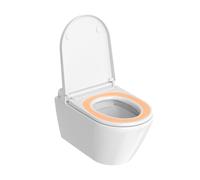Duravit Toilette lavante suspendue SensoWash D‑Neo sans collerette blanc