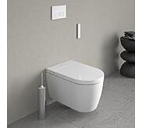 Duravit WC douche SensoWash® Starck f Lite Compact – chasse d'eau faible débit, télécommande
