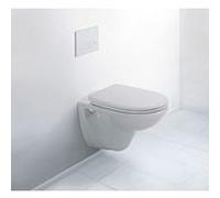 Duravit D-Code plan de travail mural basique à fond creux WC 0184090000 blanc brillant 560 mm