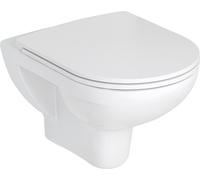 WC mural à rinçage profond Laufen Combi-Pack PRO sans bord + siège de toilette